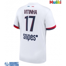 Paris Saint-Germain Vitinha #17 Gostujuci Dres 2025-26 Kratak Rukav